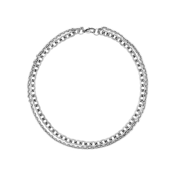 Double Oval Necklace - Castellan